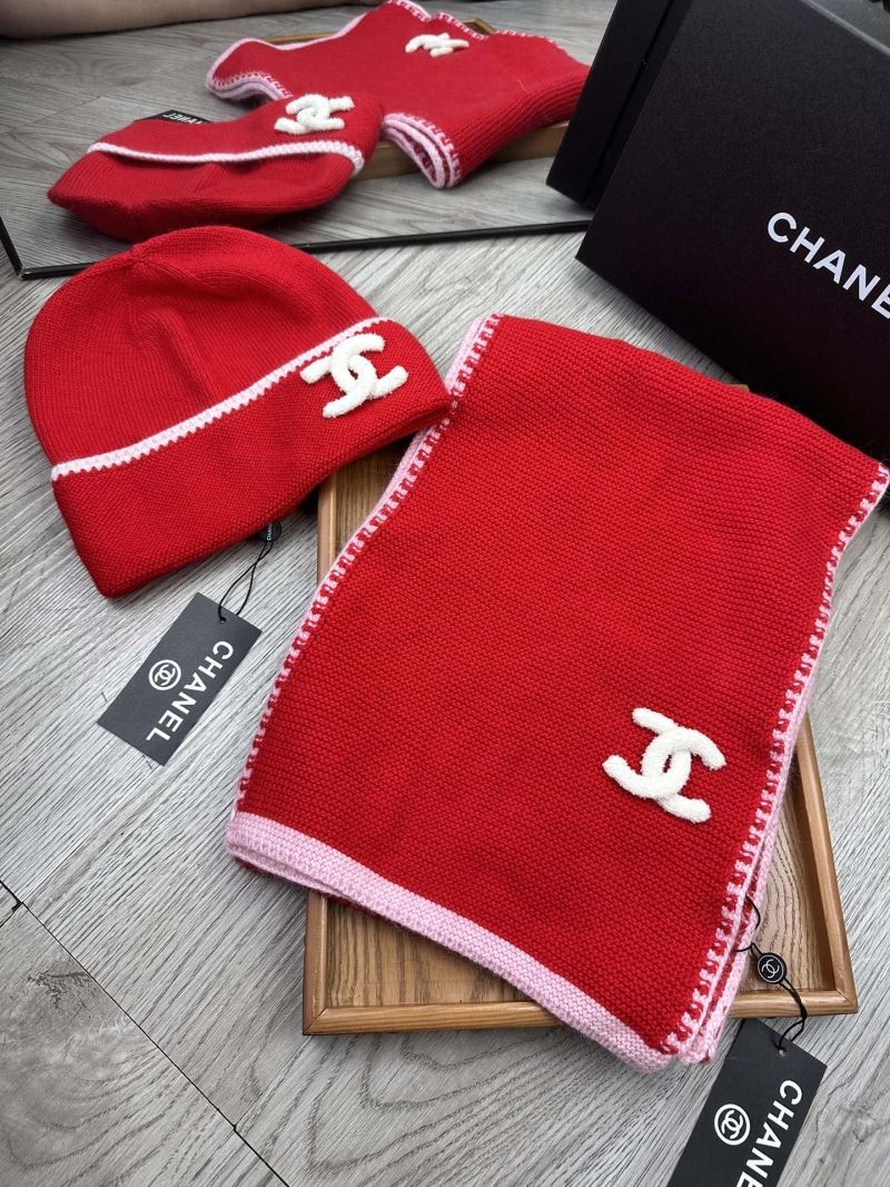 Chanel Caps Scarfs